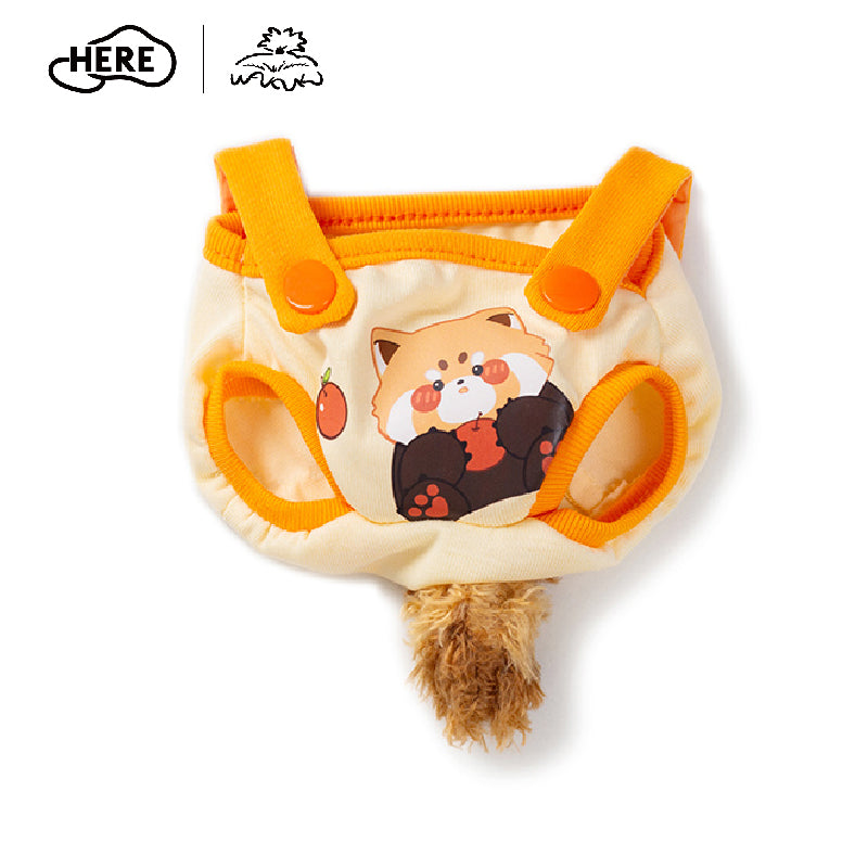 Letsvan WAKUKU-Fuzzy fun party Figure Dolls clothes‌ Raccoon Bodysuit Doll Outfit LC2506E019001C