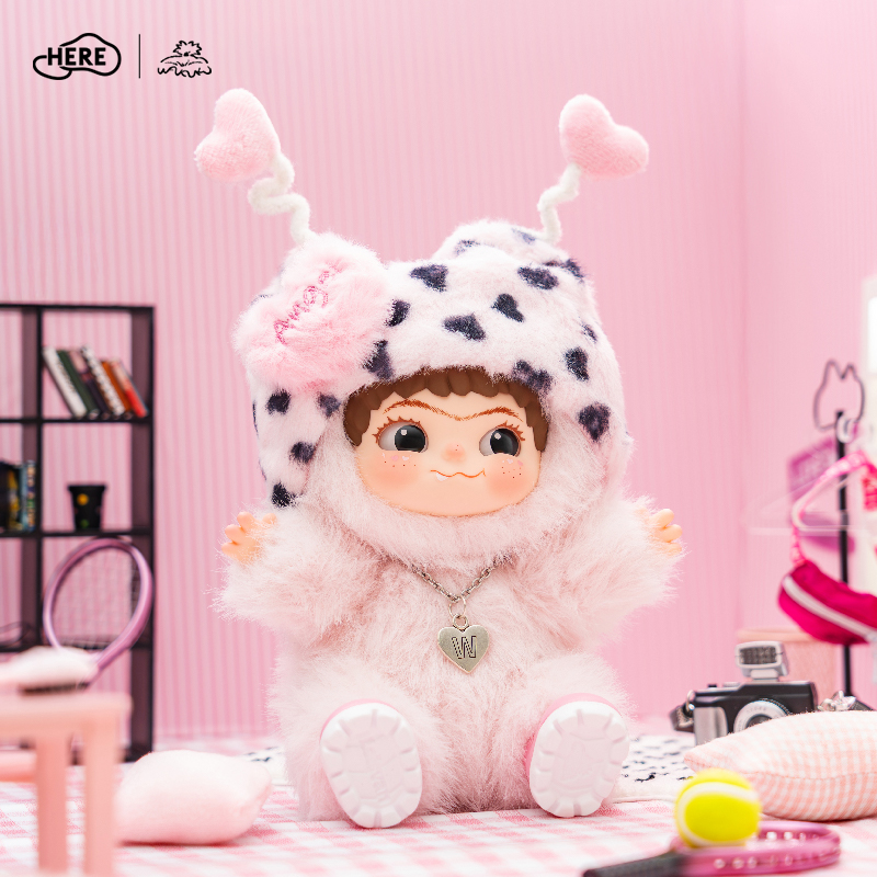 Letsvan WAKUKU Angel Vinyl Plush Doll Pendant