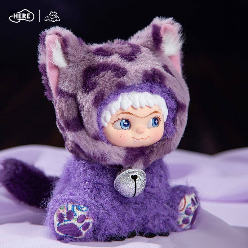 Letsvan WAKUKU KoolPantherVinyl PlushDoll Pendant