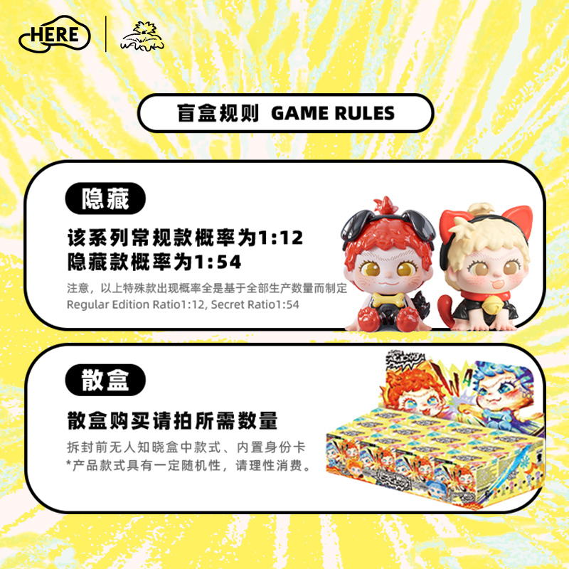 Letsvan WAKUKU Playing With Cats and Dogs Series Figures Blind box