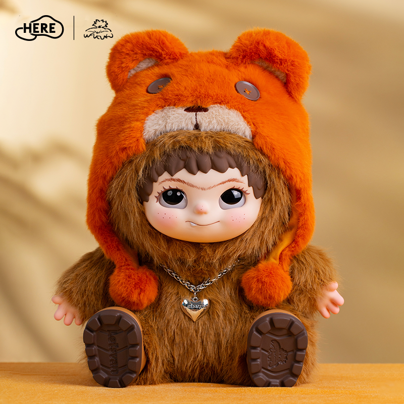 Letsvan WAKUKU Fuzzy Trendy Fun Party 800% PLAY BEAR