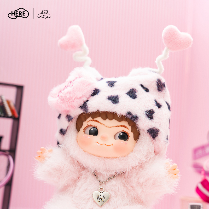 Letsvan WAKUKU Angel Vinyl Plush Doll Pendant