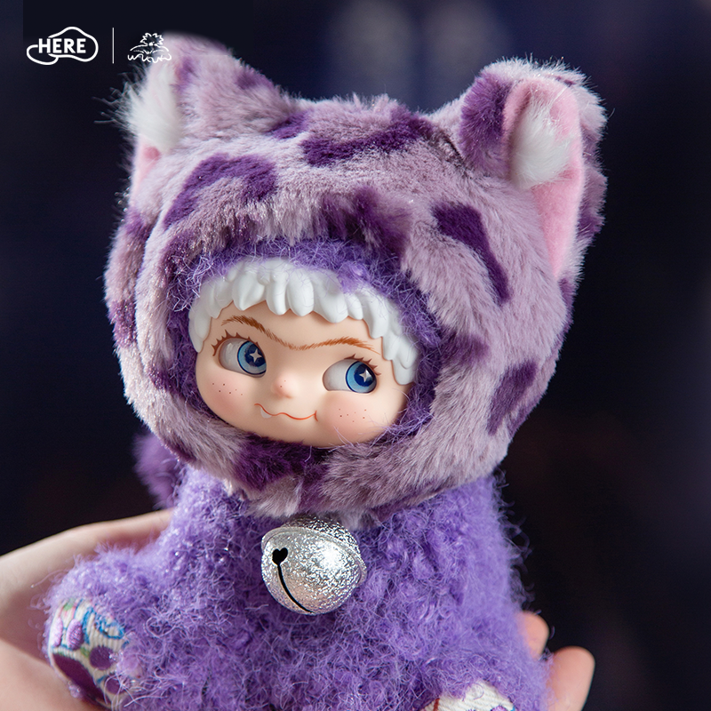 Letsvan WAKUKU KoolPantherVinyl PlushDoll Pendant