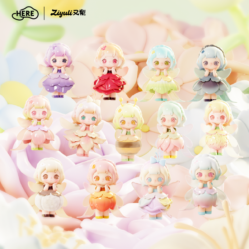 Letsvan ZIYULI Flower Spirit WhisperSeries Figures Blind box