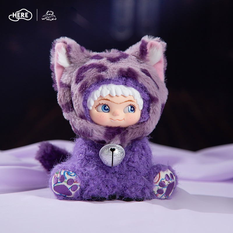 Letsvan WAKUKU KoolPantherVinyl PlushDoll Pendant