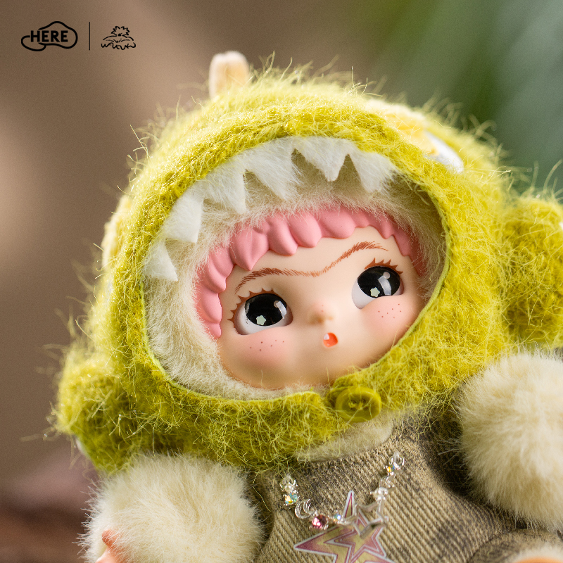 Letsvan WAKUKU Popo Dragon Vinyl PlushDoll Pendant