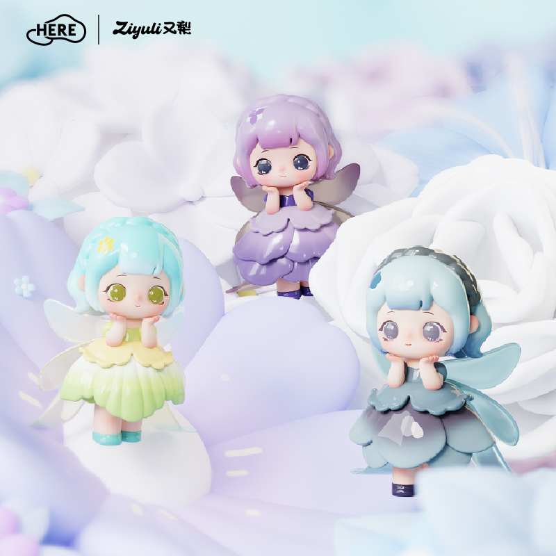 Letsvan ZIYULI Flower Spirit WhisperSeries Figures Blind box