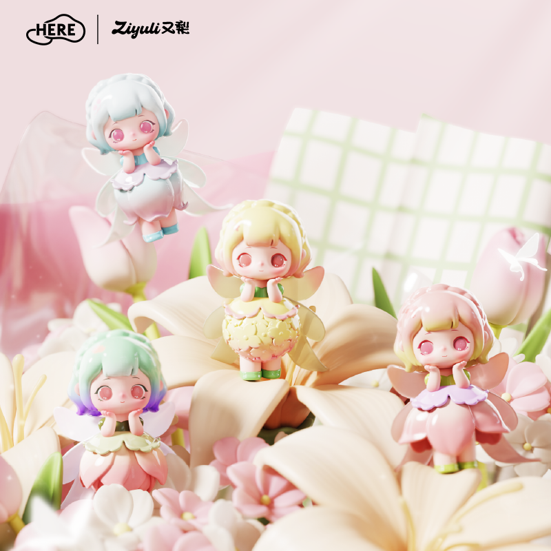 Letsvan ZIYULI Flower Spirit WhisperSeries Figures Blind box