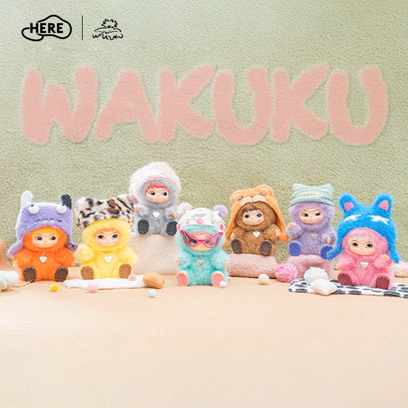 Letsvan WAKUKU-Fuzzy fun party Blind box